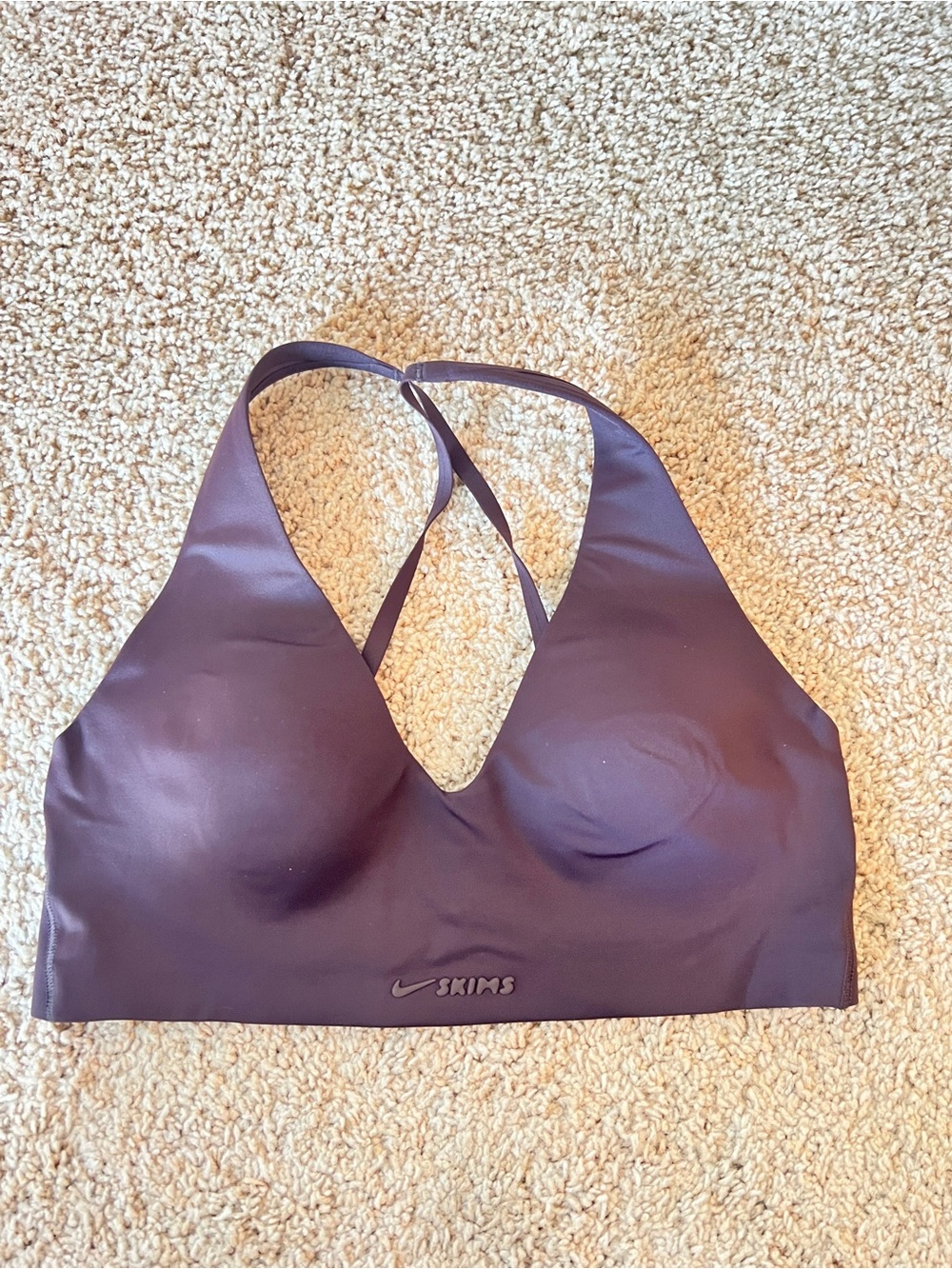 SKIMS x Nike V-Neck Sports Bra